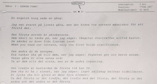 Ein Rätsel Ein Rätsel