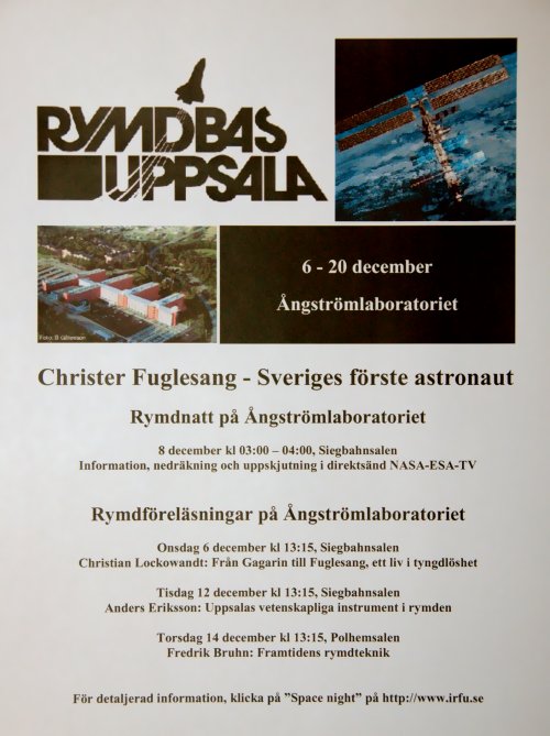 Uppsala
Rymdbas
